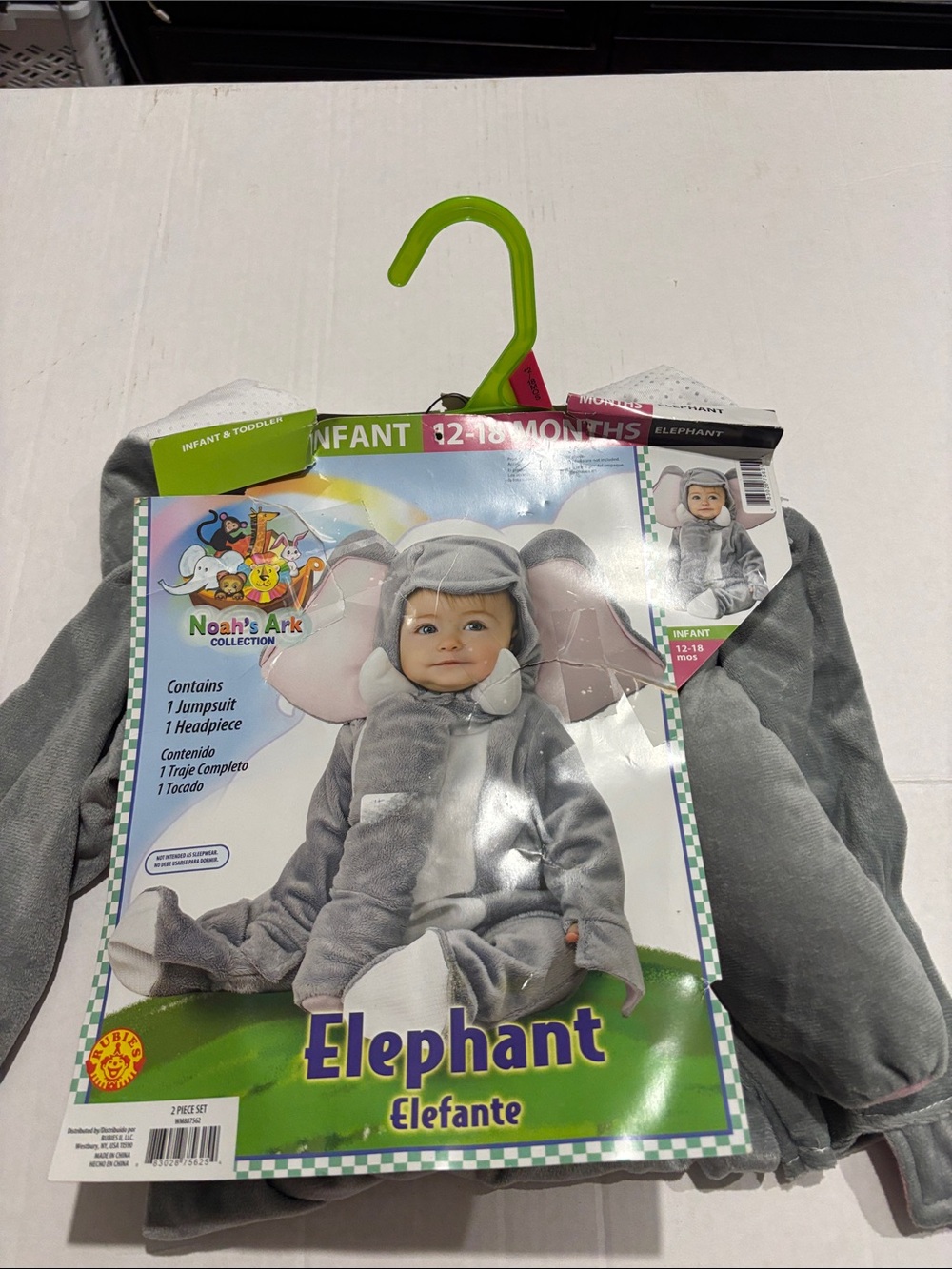 Rubie's Elephant Costume Gray